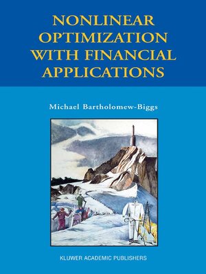 cover image of Nonlinear Optimization with Financial Applications
